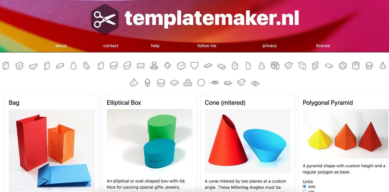 Сервис для разверток коробок и упаковок image preview