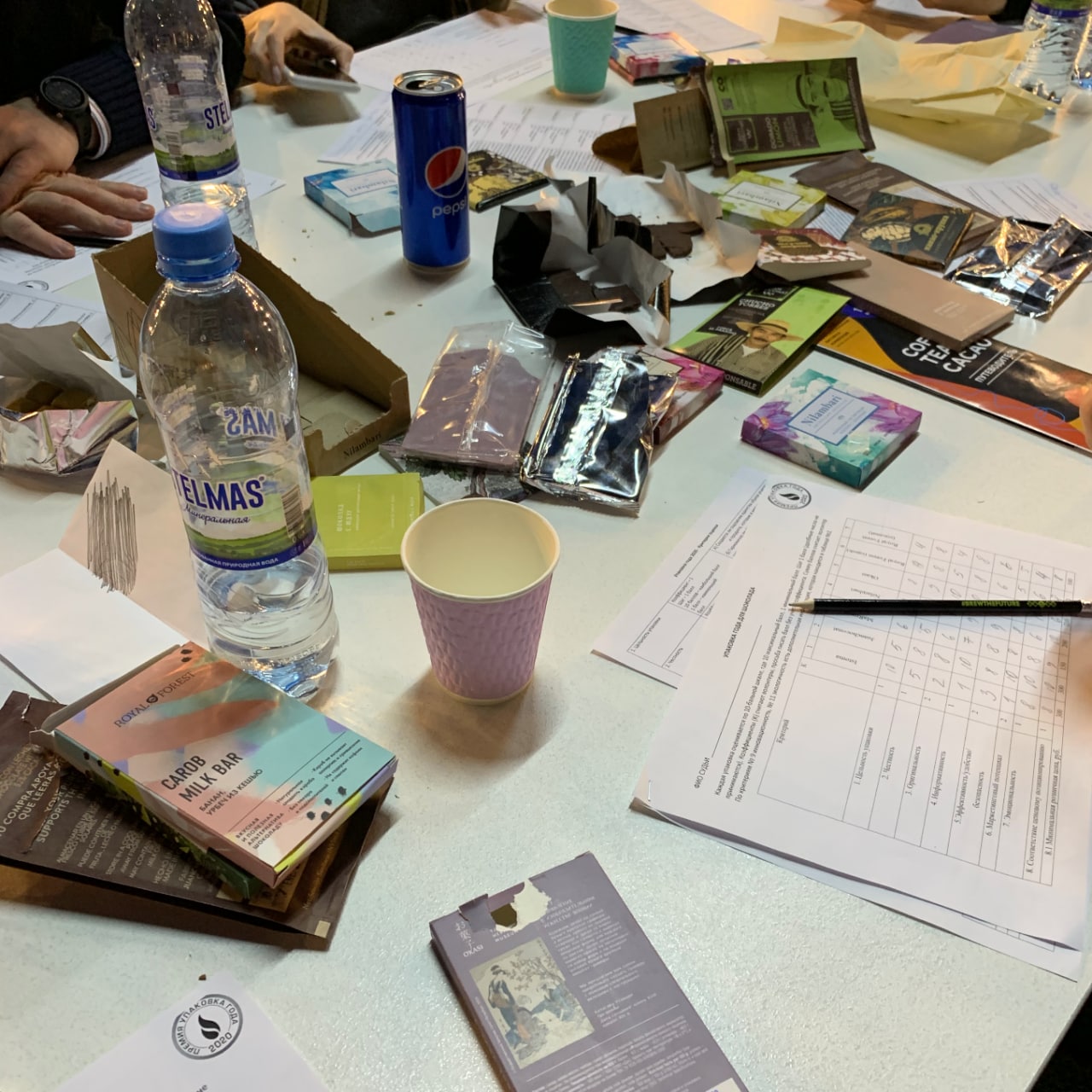 Оценка упаковки чая и кофе на выставке image preview