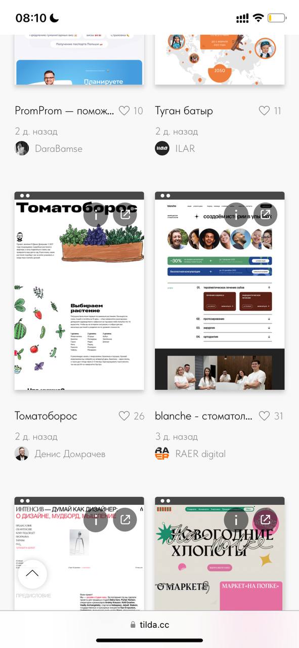 Сайт о выращивании базилика на тильде image preview