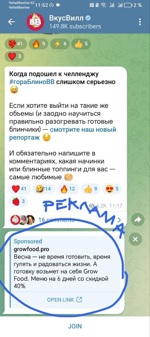 Реклама в телеграм эдс в 2024 image preview